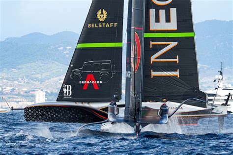 British INEOS beats American Magic on 1st day of .